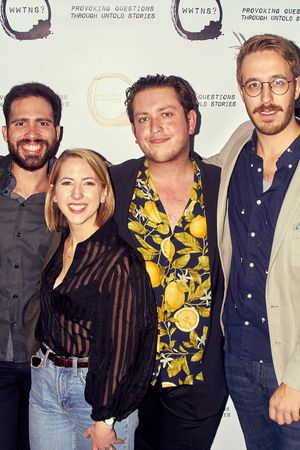 (L-R) Jorge Morales Pico, Ana Cristina da Silva, James Clements and Sam Hood Adrain Photo